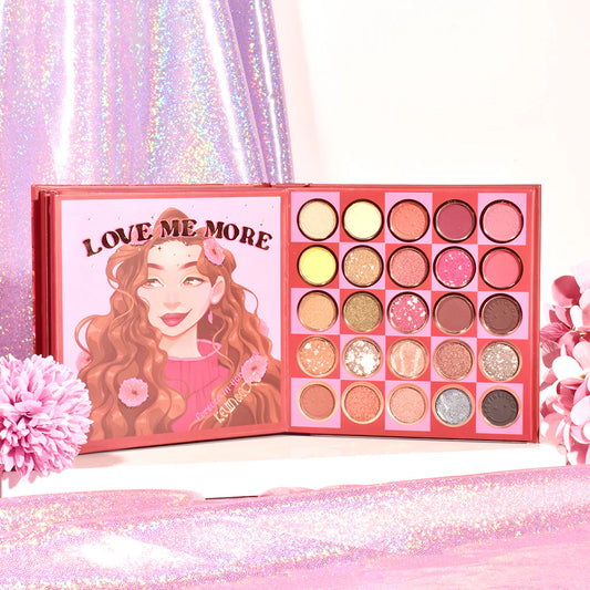 59-COLOR FAIRY GIRL MAKEUP PALETT ( ALL IN ONE , EYESHADOW , BLUSHER , HIGHLIGHTER )