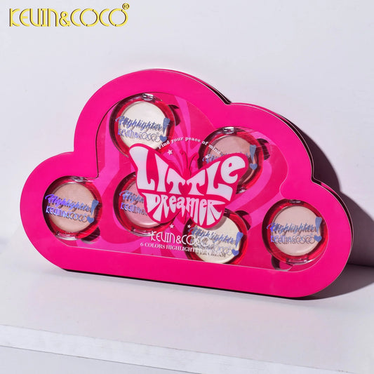 6-COLOR GET GLOWING CREAM HIGHLIGHTER SET