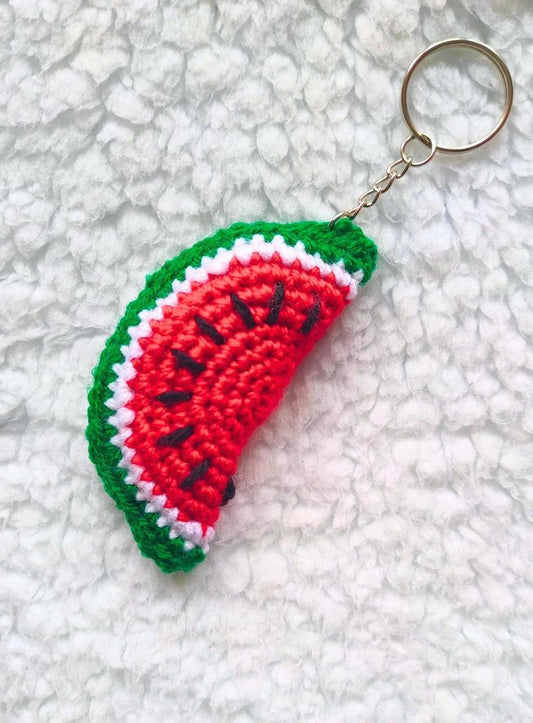 Melon bag charm