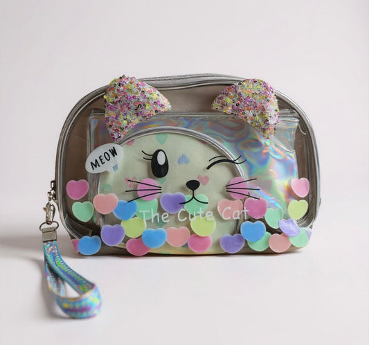Meow 3d ears 3in 1 pouch