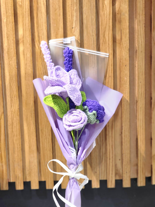 Crochet bouquet