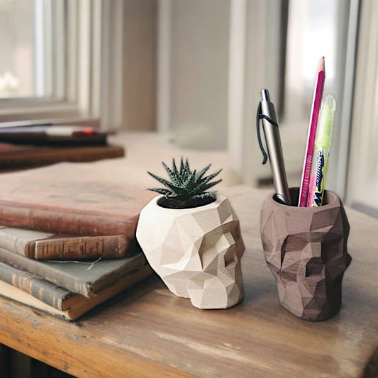 Skull pot