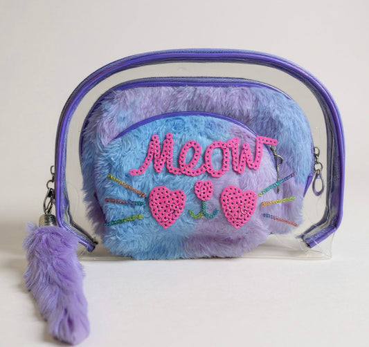 Meow fluffy 3 in 1 pouches..