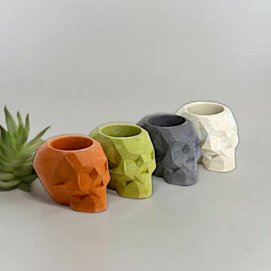 Skull pot